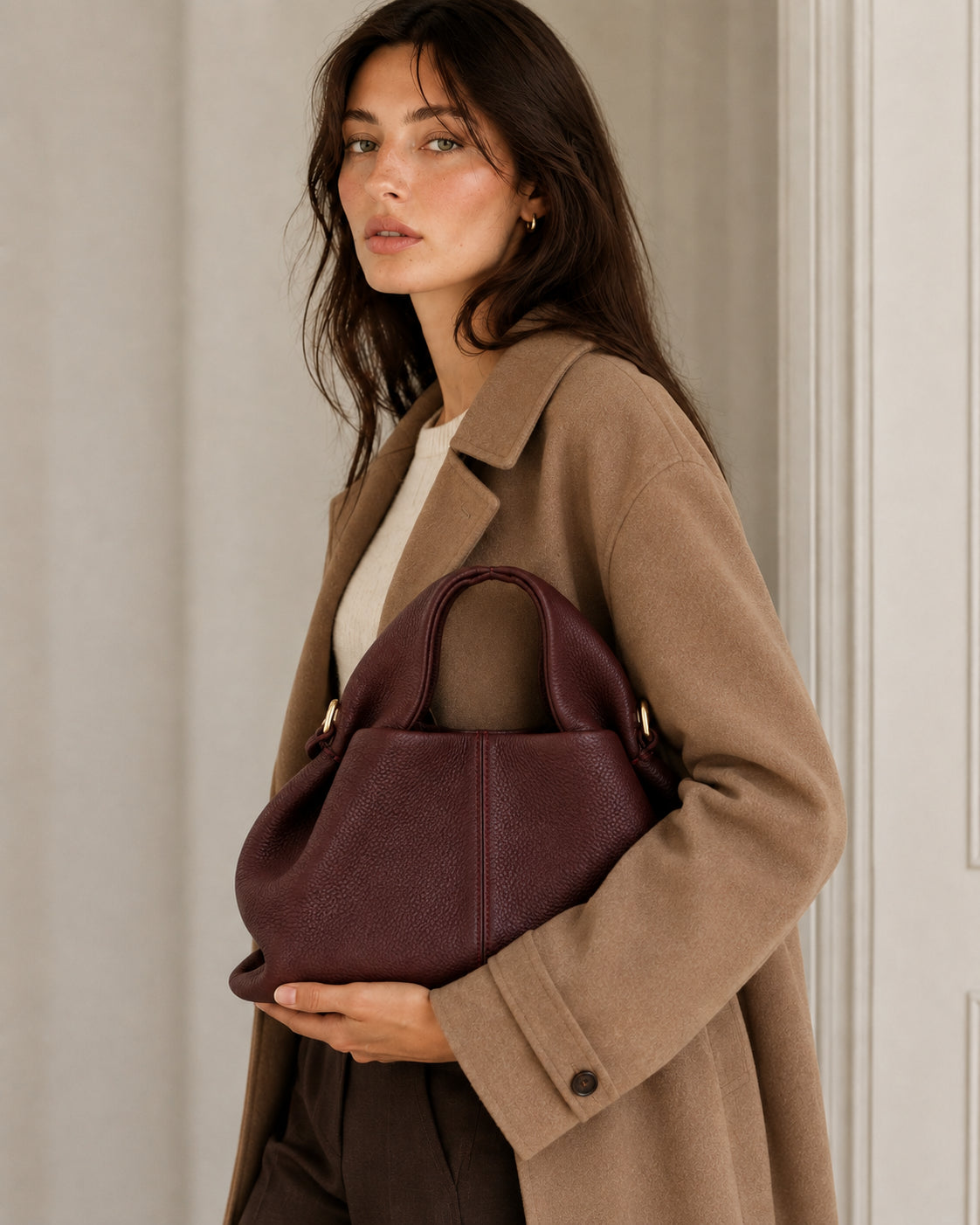 The Éloise Burgundy, Refined Modern Elegance