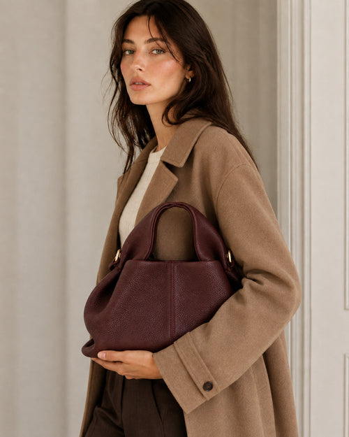 The Éloise Burgundy, Refined Modern Elegance